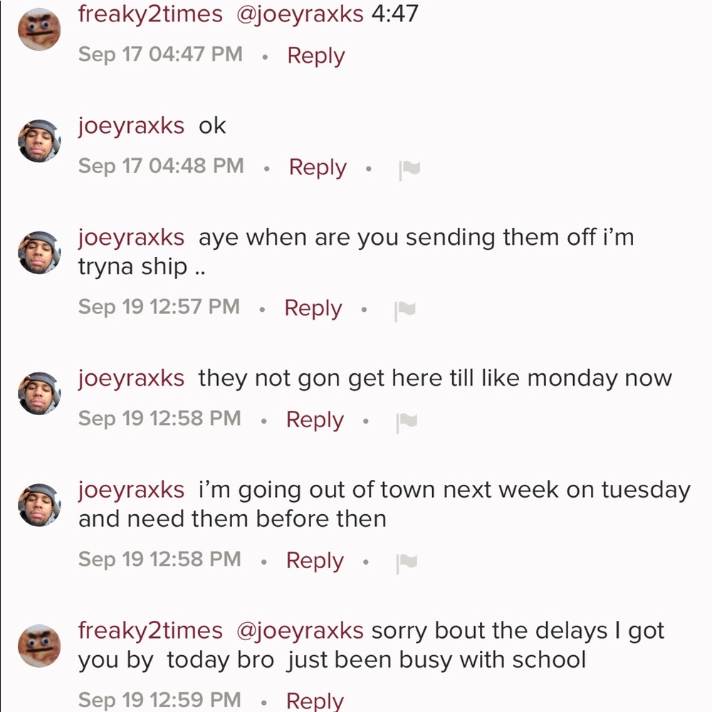 Scammer alert Joeyraxks - Picture 2 of 4